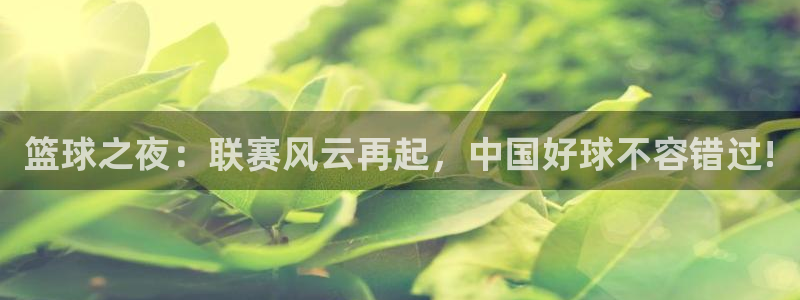 篮球之夜：联赛风云再起，中国好球不容错过!