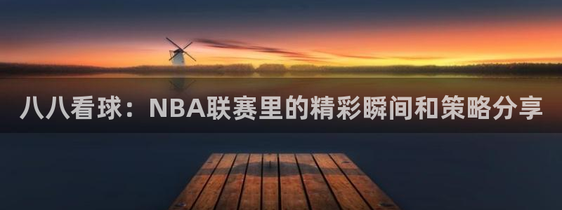 八八看球：NBA联赛里的精彩瞬间和策略分享