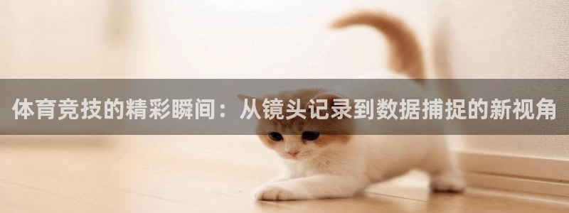 体育竞技的精彩瞬间：从镜头记录到数据捕捉的新视角