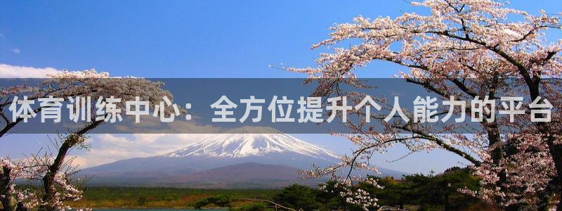 体育训练中心：全方位提升个人能力的平台